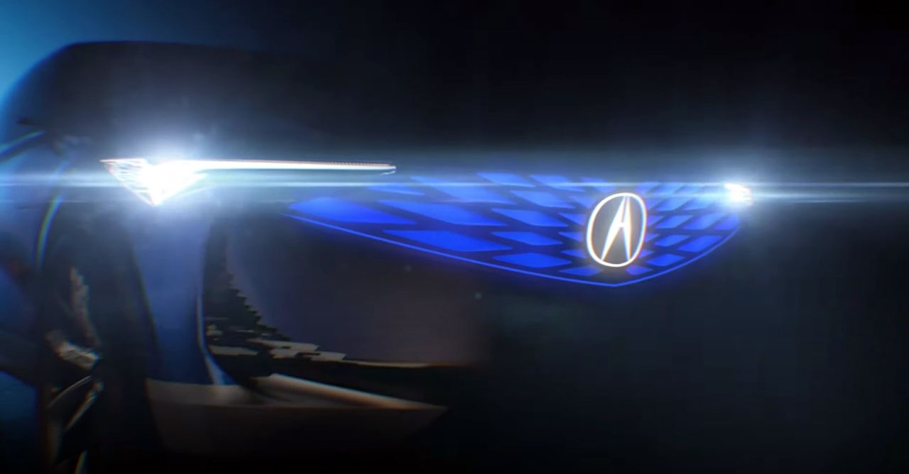 Acura заинтриговала концептом Precision EV, который раскроет новый дизайн бренда на пути к электрификации