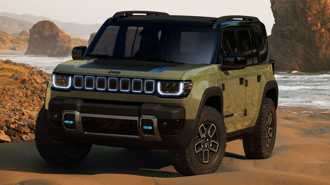 The allnew Recon is 100 electric Jeep 4x4 we've been waiting for