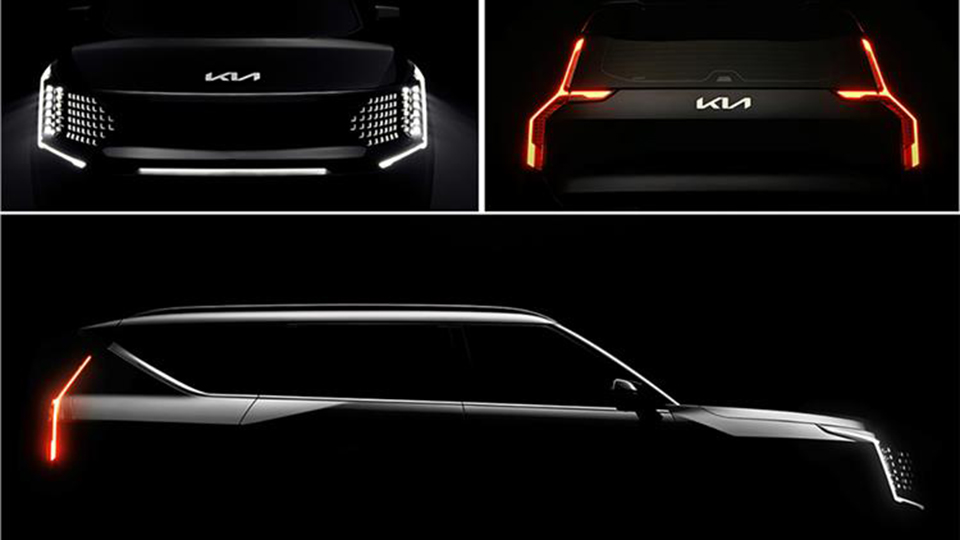 Kia unveils teaser videos of upcoming all-electric SUV EV9 ahead of world premiere