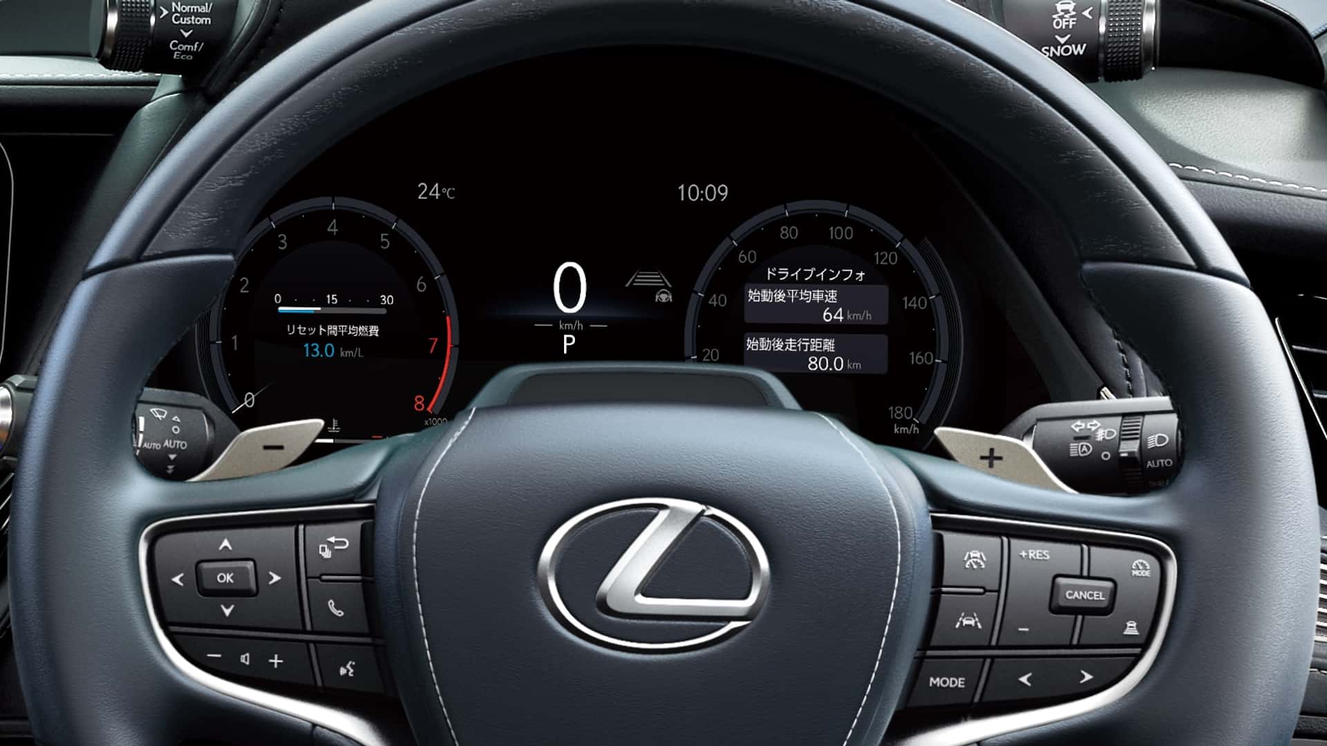 2024 Lexus LS debuts in Japan with 12.3inch driver screen