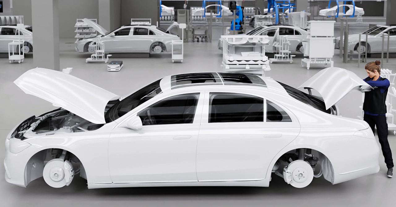 Mercedes-Benz va utiliser Omniverse de Nvidia pour concevoir et optimiser ses usines