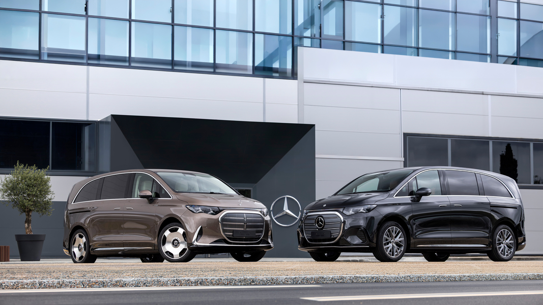 Innenraum des Mercedes VLE: Die neue MB.OS-Plattform vernetzt Infotainment, Assistenzsysteme und Online-Dienste.