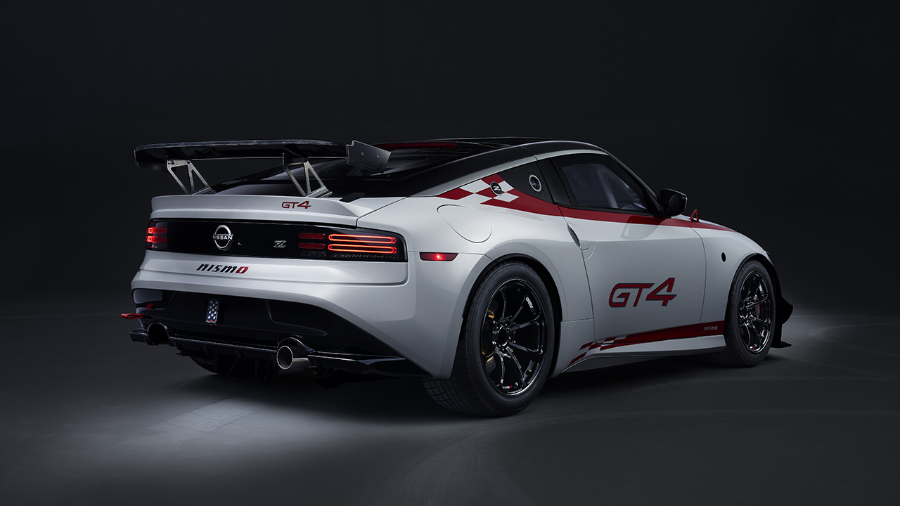 Nissan revealed Z GT4 race car, based on the all-new Nissan Z