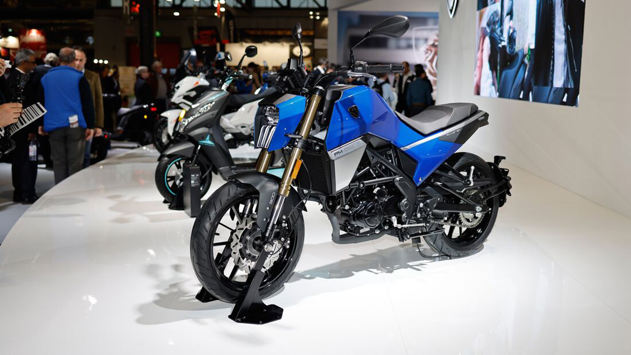 Peugeot Motocycles présente la nouvelle moto nue 300cc
