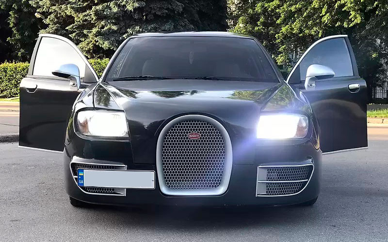 В Украине продают самодельный Bugatti
