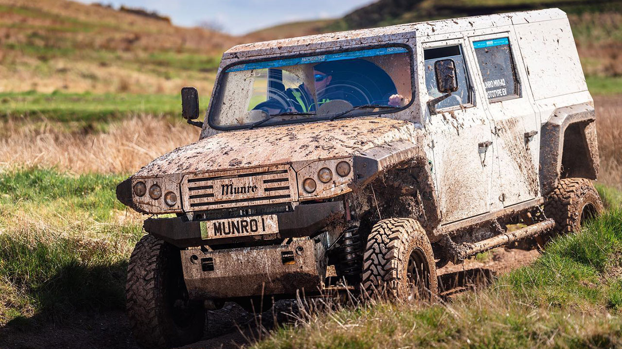 Шотландский стартап Munro Vehicles построил электрический внедорожник для фермеров по цене Land Rover Defender
