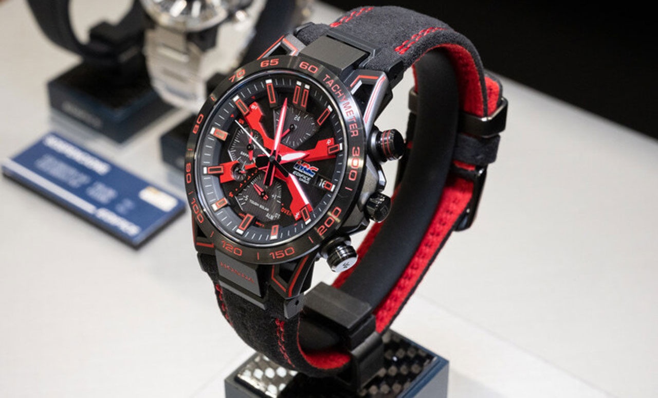 Часы Casio Edifice «Honda Racing Red Edition» появятся в сентябре по цене от 563 долларов