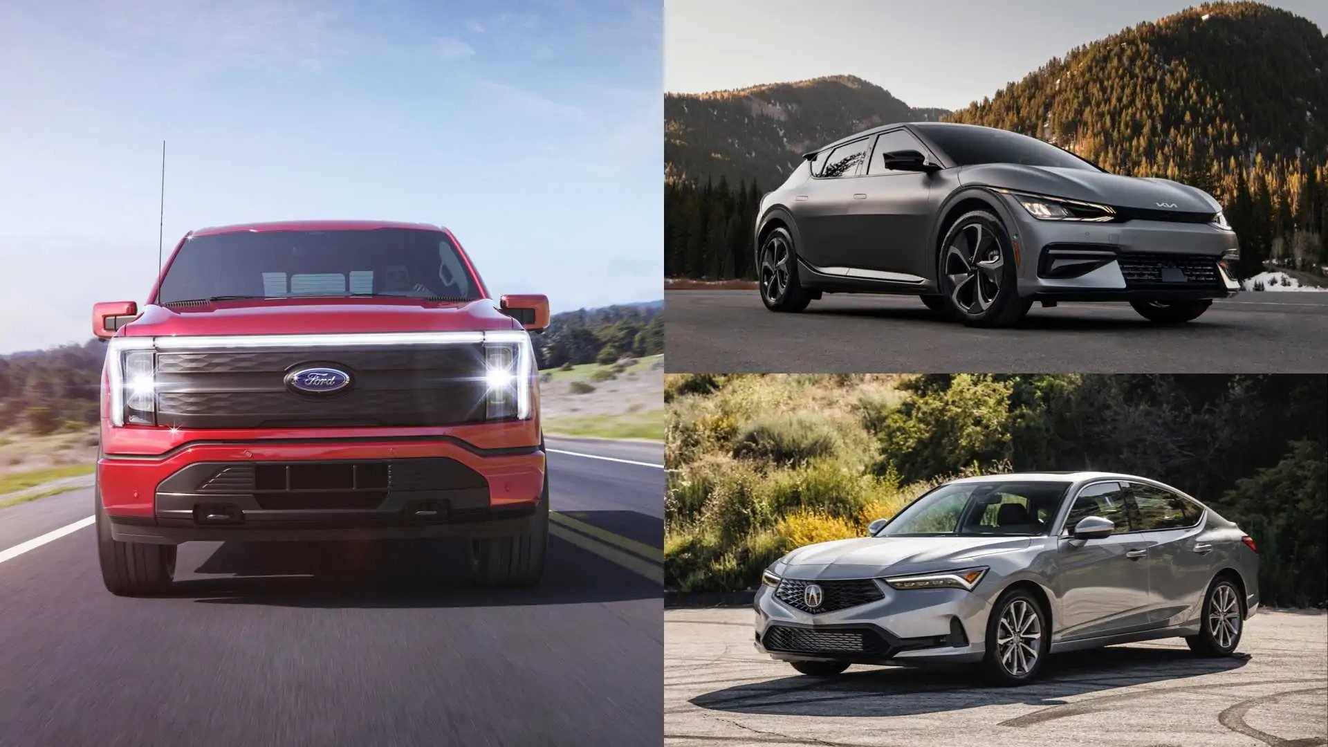 Acura Integra, Ford F-150 Lightning, and Kia EV6 named 2023 North American Car, Truck, and Utility of the Year Winners