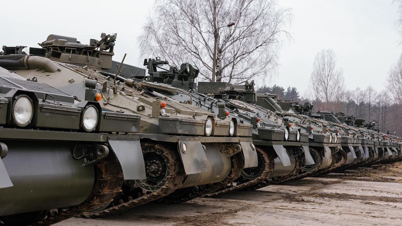 The Armed Forces of Ukraine received 24 British armored vehicles purchased with public donations. Another 77 armored vehicles are being prepared for delivery