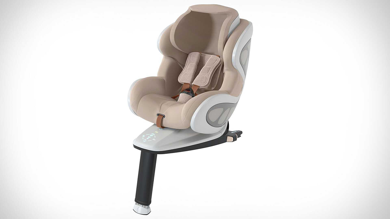 Das neue Produkt "Babyark" des McLaren P1-Designers behauptet, der sicherste Babysitz der Welt zu sein