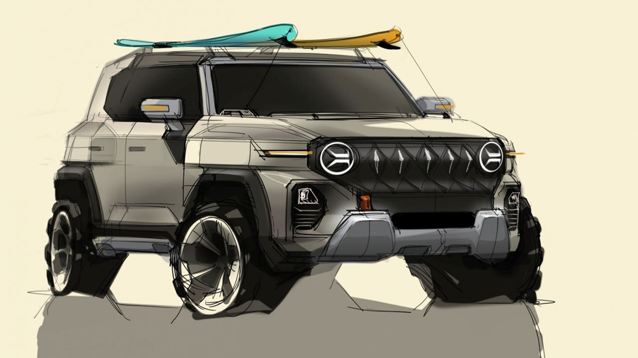 SsangYong показала новый внедорожник в стиле Jeep Wrangler