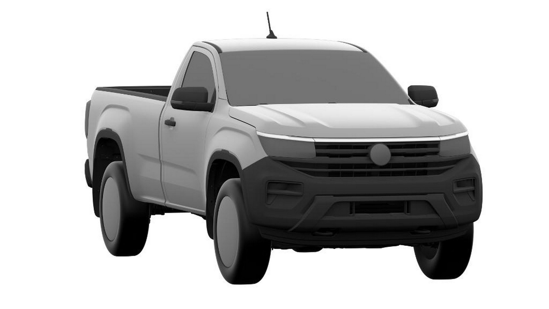 The simplest Volkswagen Amarok 2023 is revealed in patent documentation