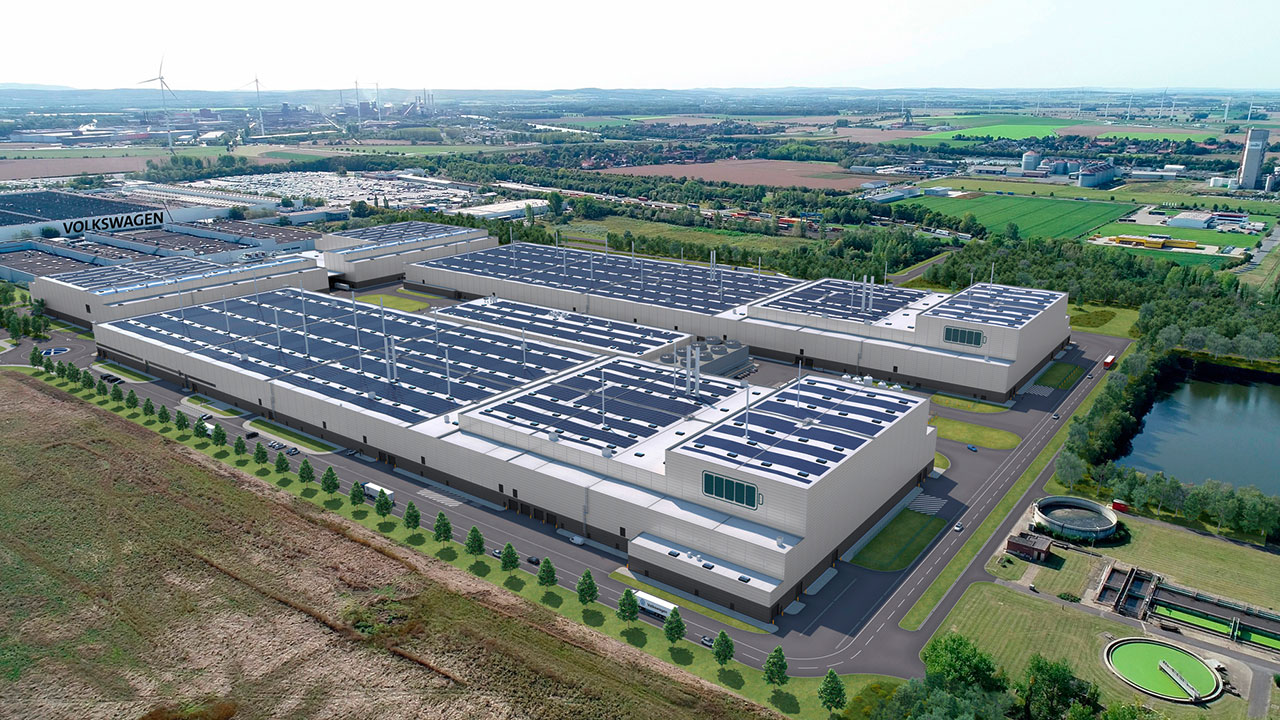 Volkswagen начал строительство первого завода по производству батарей для электромобилей